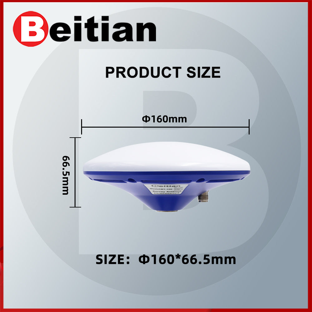 Beitian multi-satellite single-frequency GNSS Antenna GPS L1 GLONASS L1 BDS B1 GALILEO E1 BT-100 Beitian multi-satellite single-frequency GNSS Antenna GPS L1 GLONASS L1 BDS B1 GALILEO E1 BT-100